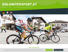 Tablet Screenshot of dolomitensport.at